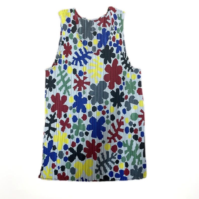 Issey Miyake issey miyake size:3 Printed vest 2505-Nextarrow Size L / US 10 / IT 46 - 1 Thumbnail