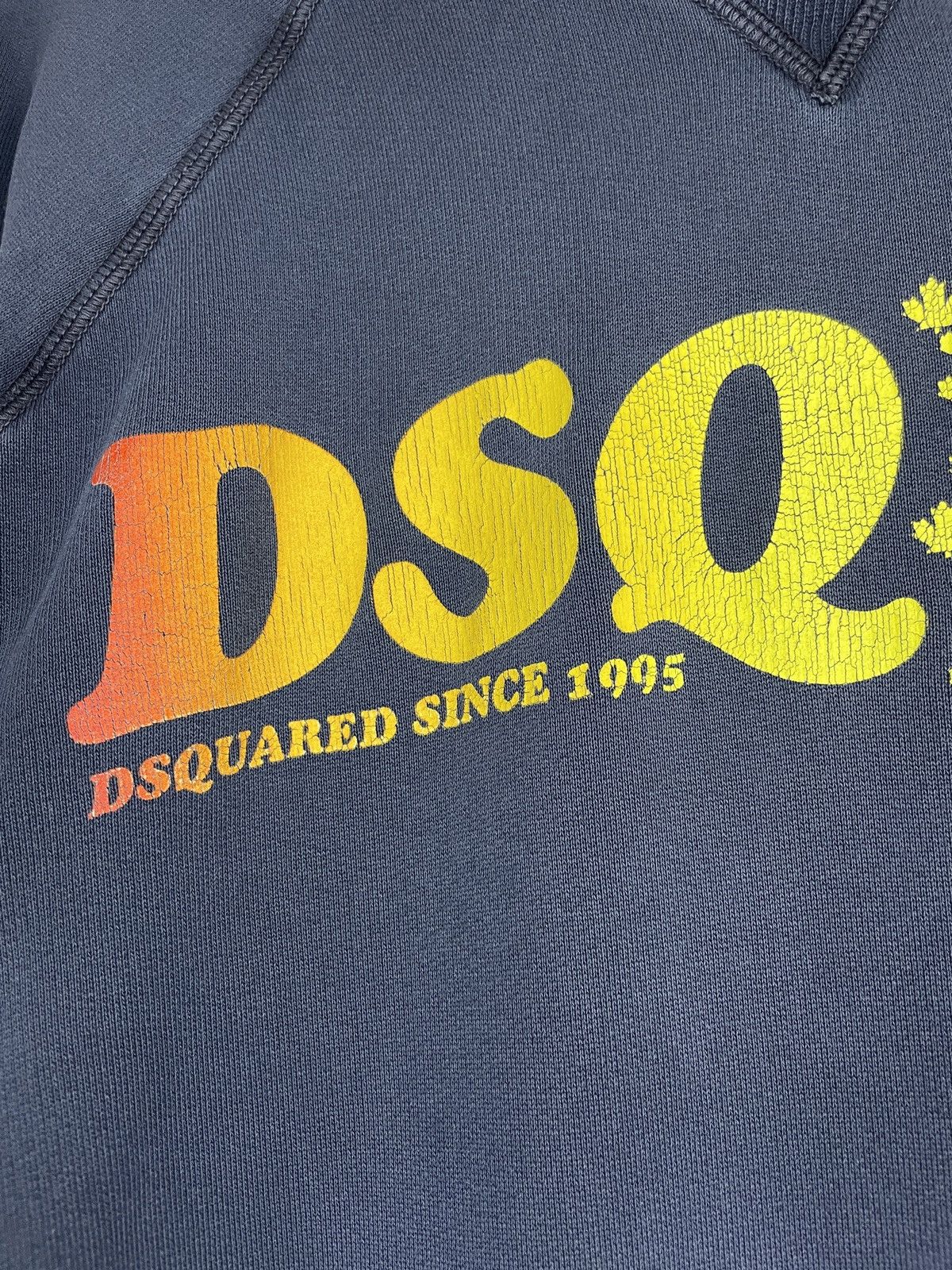 Dsquared2 Dsquared2 Vintage Faded Crewneck Size US L / EU 52-54 / 3 - 4 Thumbnail