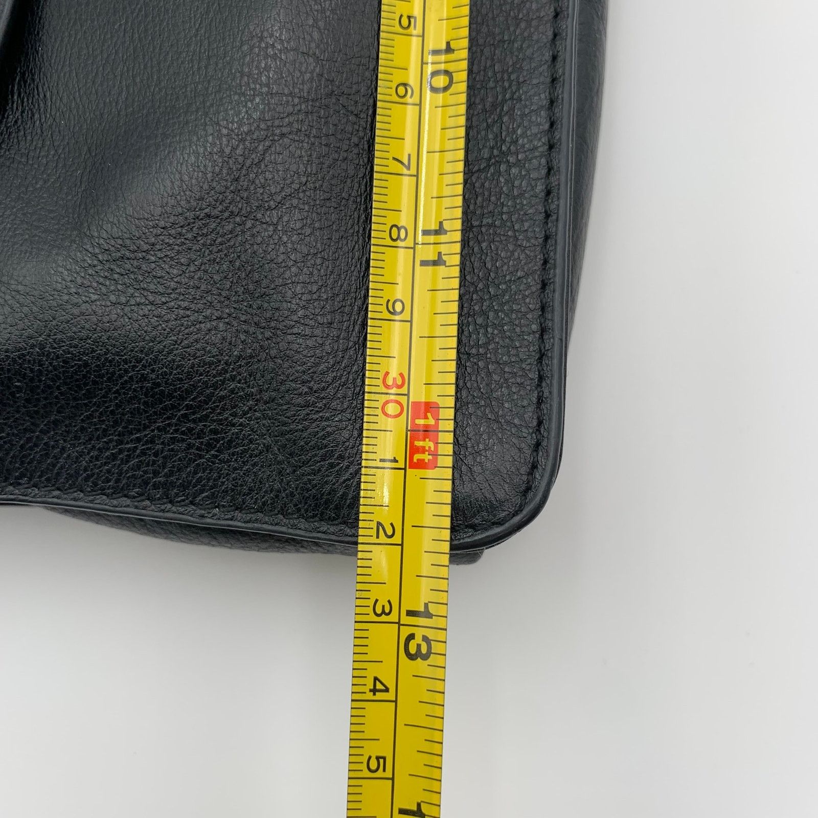 Other Rachel by Rachel Roy Black Leather Crossbody Bag Purse Size ONE SIZE - 8 Thumbnail