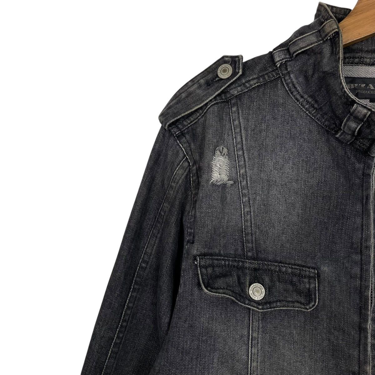 Japanese Brand Japanese Brand Bizarria Denim Jacket Size US S / EU 44-46 / 1 - 8 Thumbnail