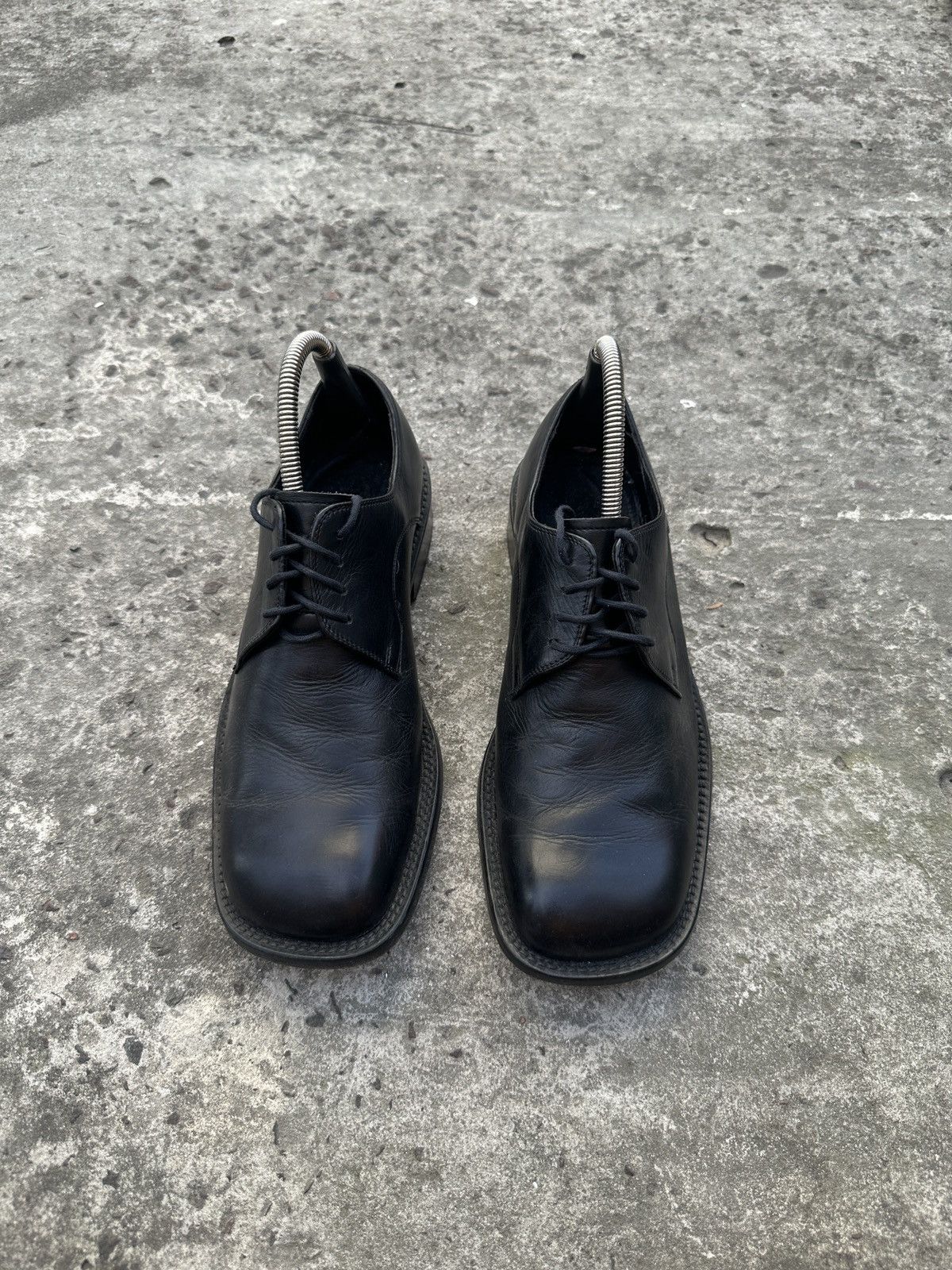 Genuine Leather Y2K Leather Boots Style Maison Margiela Alt Streetwear 42 Us Size US 9 / EU 42 - 2 Thumbnail