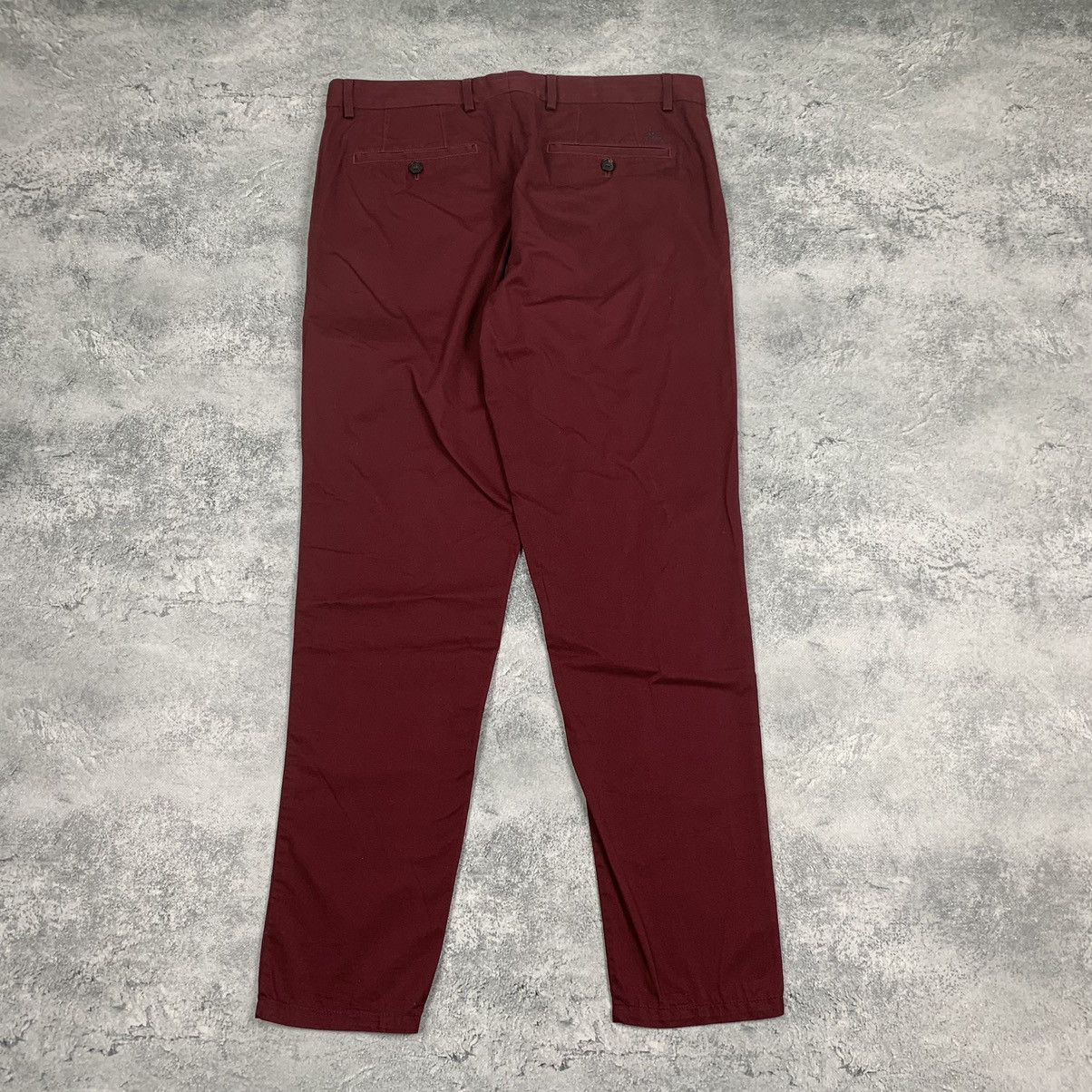 Burberry Burberry London England Casual Cotton Pants Size 50 Burgundy Size US 34 / EU 50 - 10 Thumbnail