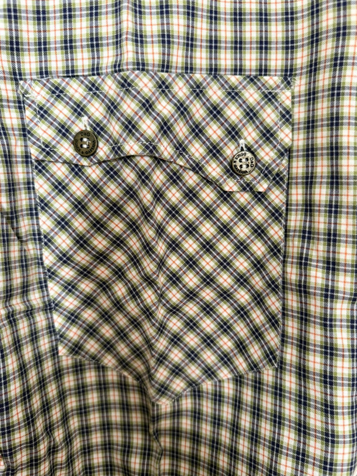 Dolce & Gabbana D&G - Dolce & Gabbana shirt 16 1/2 (42) Size US L / EU 52-54 / 3 - 5 Thumbnail