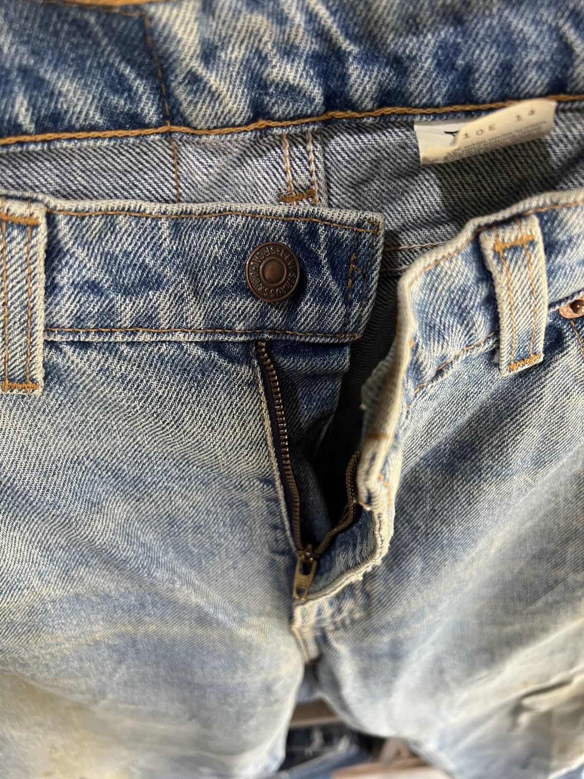 Levi's Vintage Clothing 🔥Vintage Levis 550 Distressed Denim Size US 30 / EU 46 - 10 Thumbnail