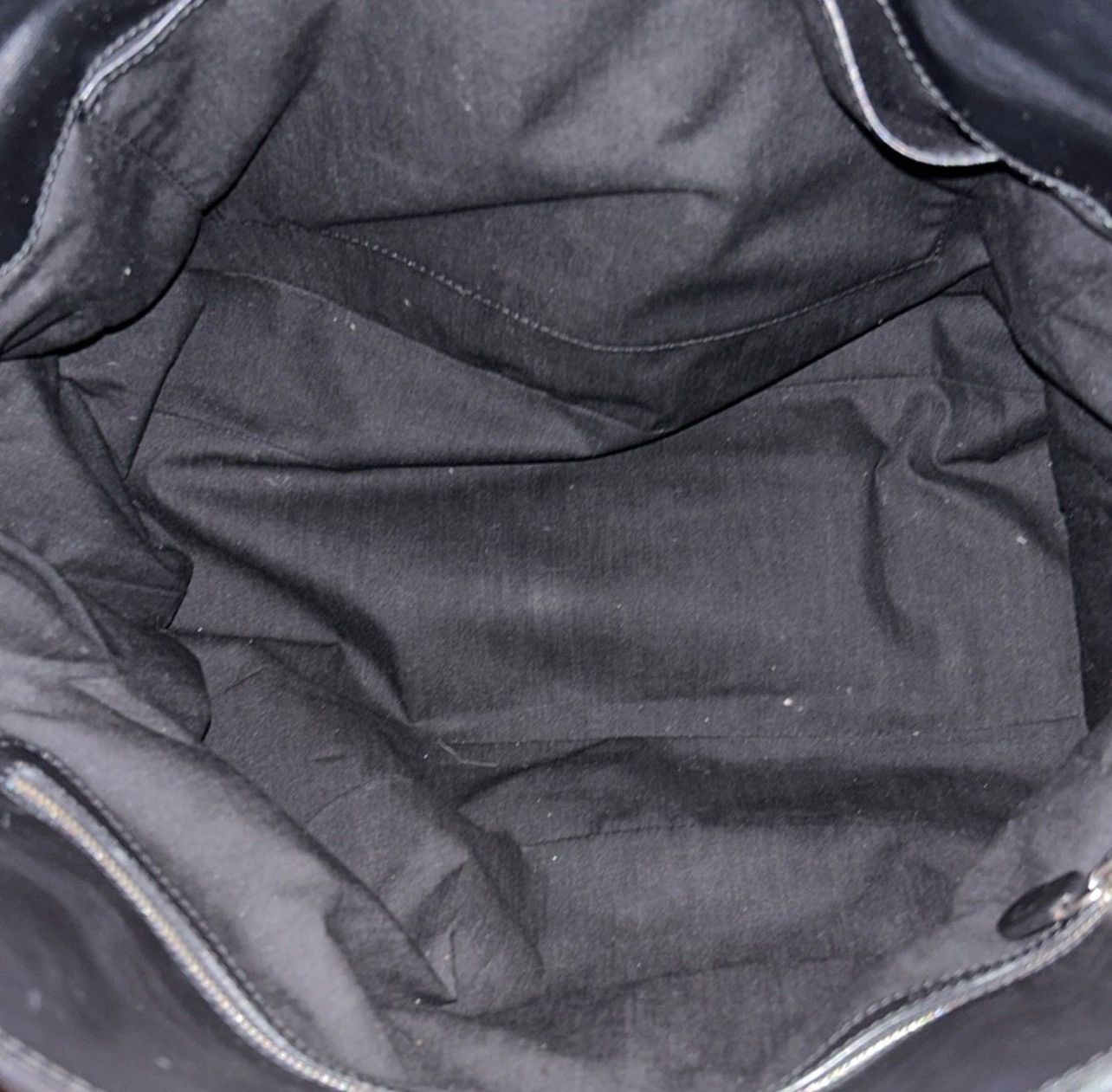 Tod's Tod's Vintage Black Leather Weekender Shoulder Bag W/ Duster Size ONE SIZE - 8 Thumbnail