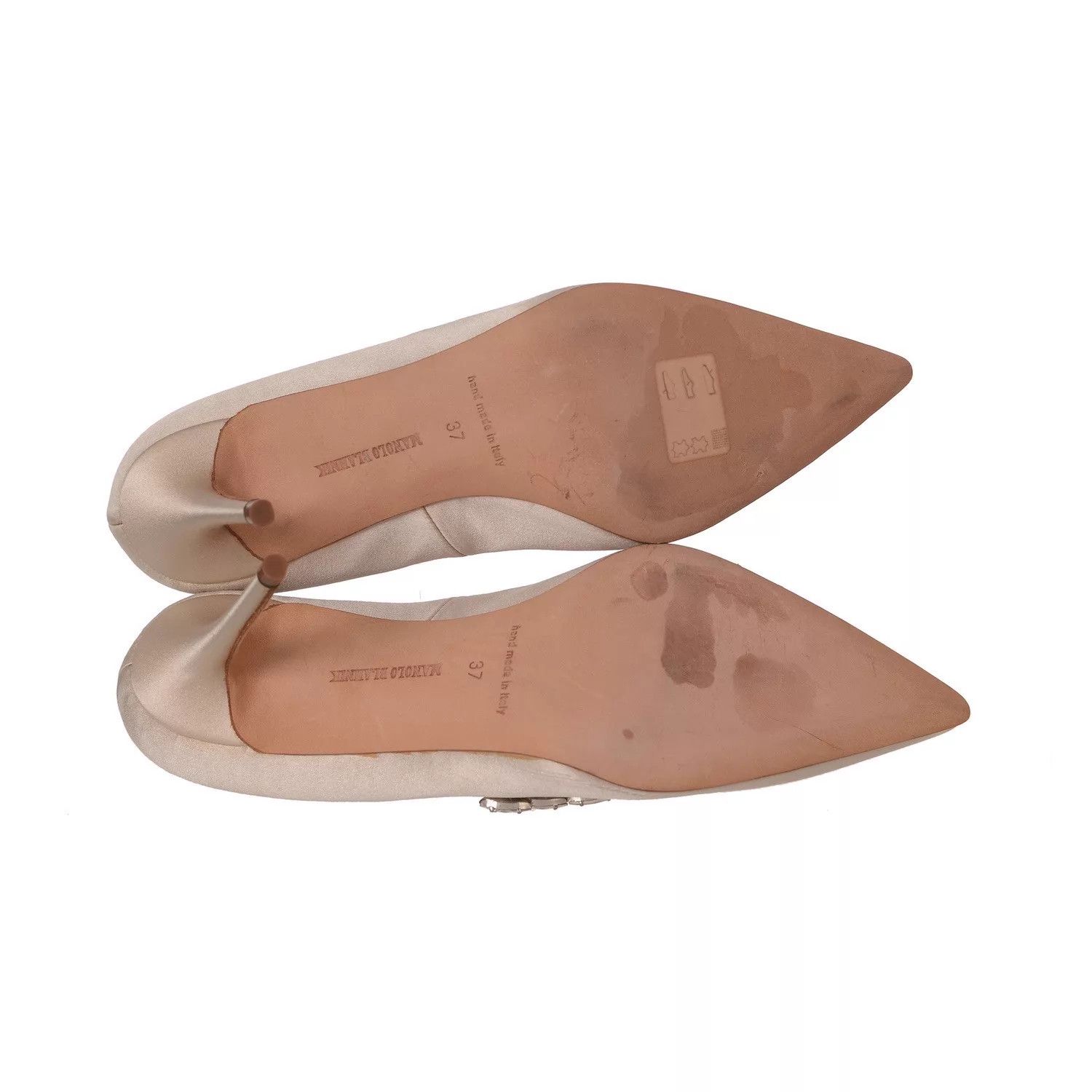Manolo Blahnik MB Women's High Heels Size 37 Size US 6.5 / IT 36.5 - 7 Thumbnail