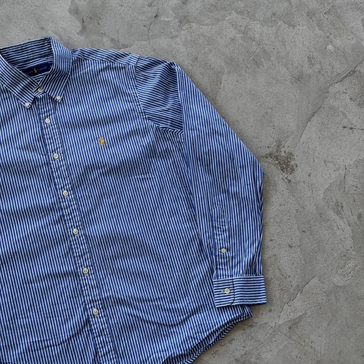Polo Ralph Lauren Vintage 90s Polo Ralph Lauren Button Up Shirt Y2K Avantgarde Size US L / EU 52-54 / 3 - 2 Thumbnail