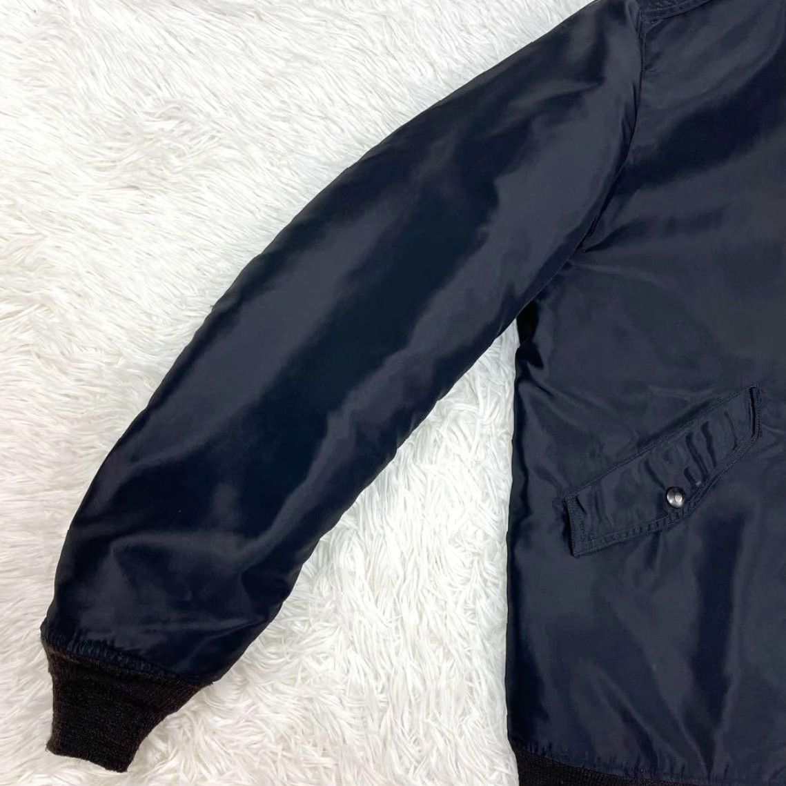 Buzz Rickson's Buzz Rickson's MA-1 Jacket William Gibson x Buzz Rickson's Black 38 Jacket Size US XXS / EU 40 - 3 Thumbnail