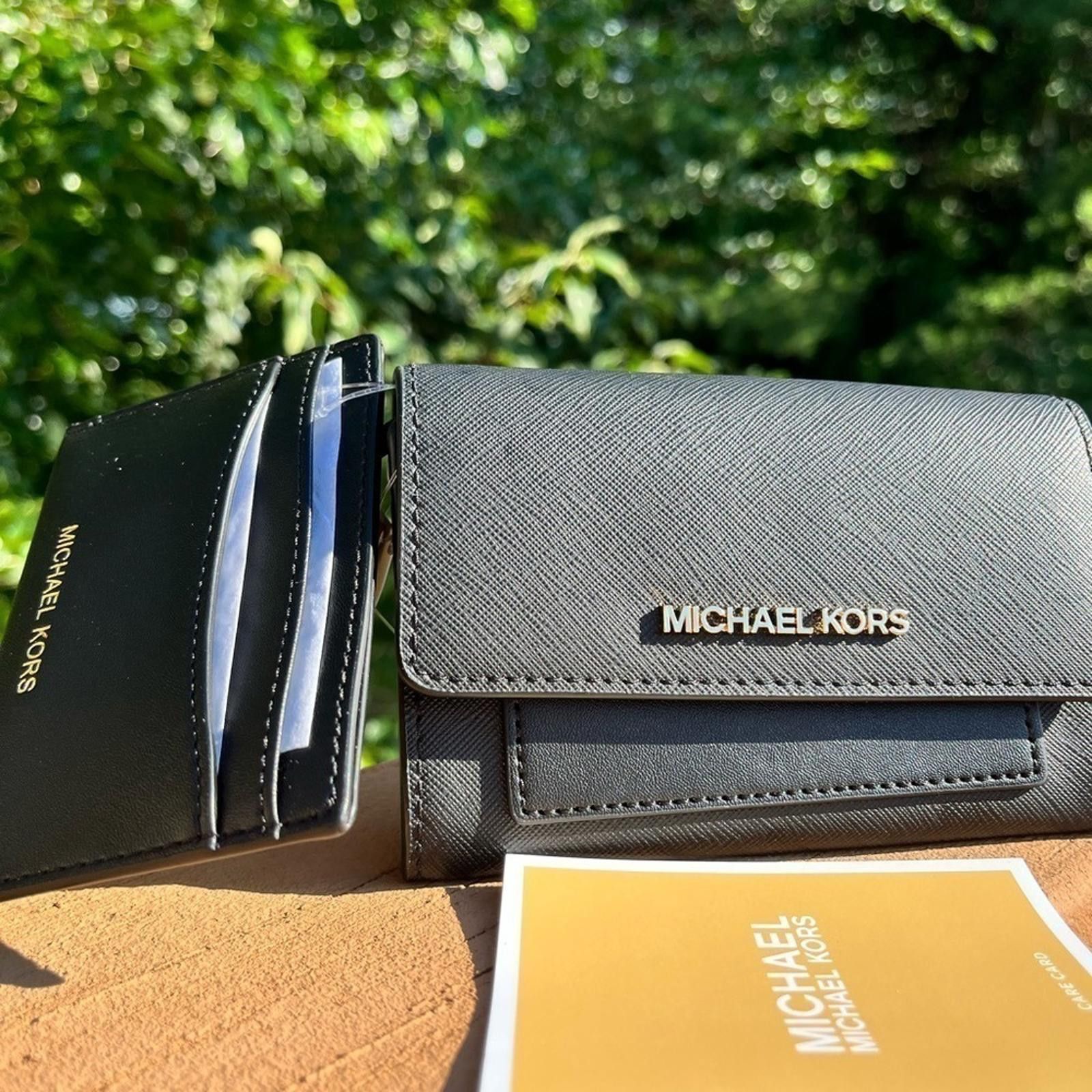 Michael Kors Michael Kors Wallet And Card Holder Set NWT Size ONE SIZE - 2 Thumbnail
