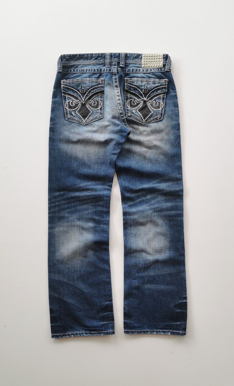 Affliction Y2k Affliction Distressed Denim Black Premium Size US 34 / EU 50 - 5 Thumbnail