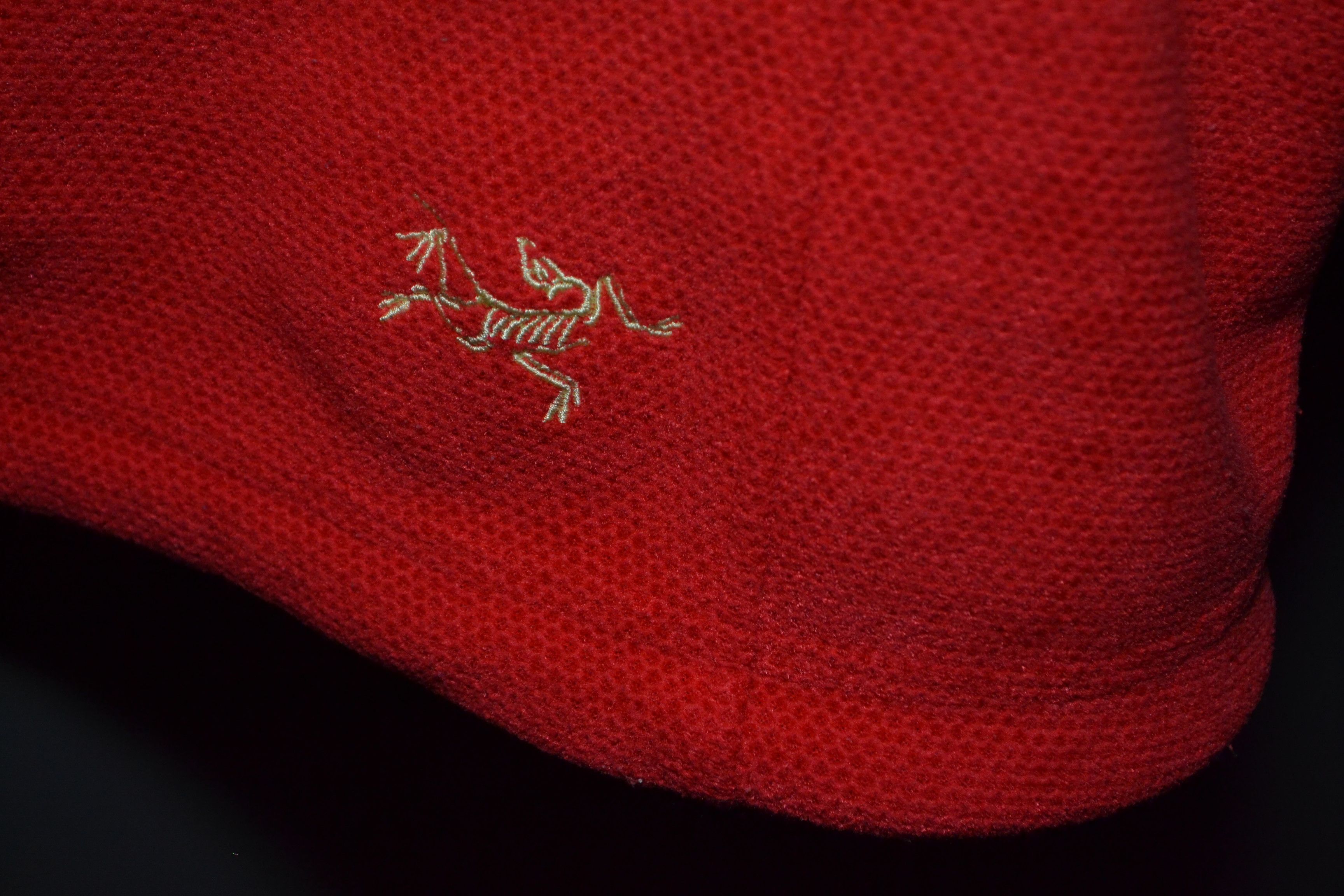 Arc'teryx Arc'teryx S size Polartec Hooded Jacket Strato Red-Orange Size S / US 4 / IT 40 - 9 Thumbnail