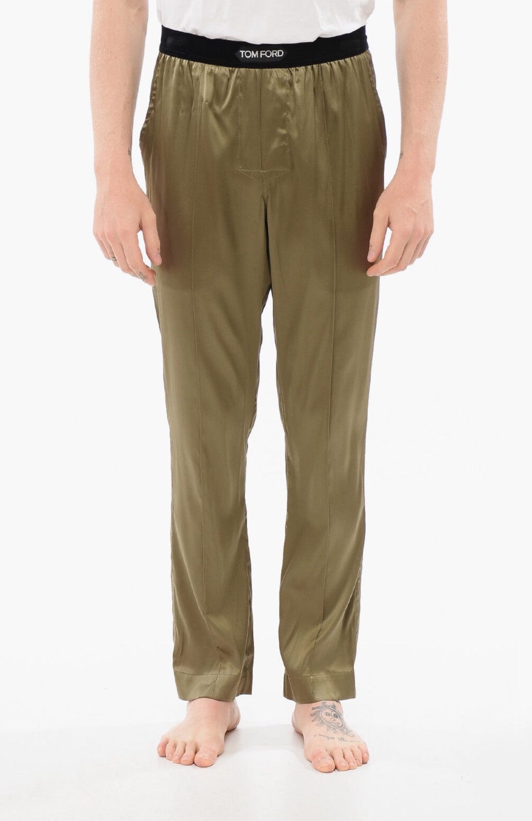 Tom Ford 🔥Silk Satin Pajama Pants Size US 32 / EU 48 - 1 Thumbnail
