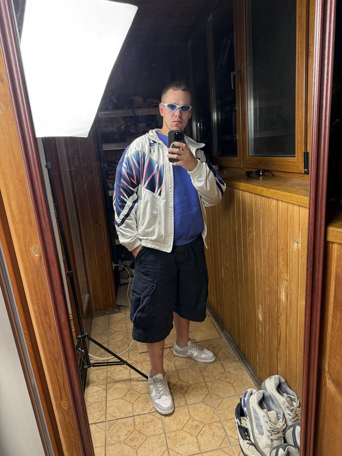 Designer × Vintage Vintage Adidas Diadora Italy Jacket Size US L / EU 52-54 / 3 - 14 Thumbnail