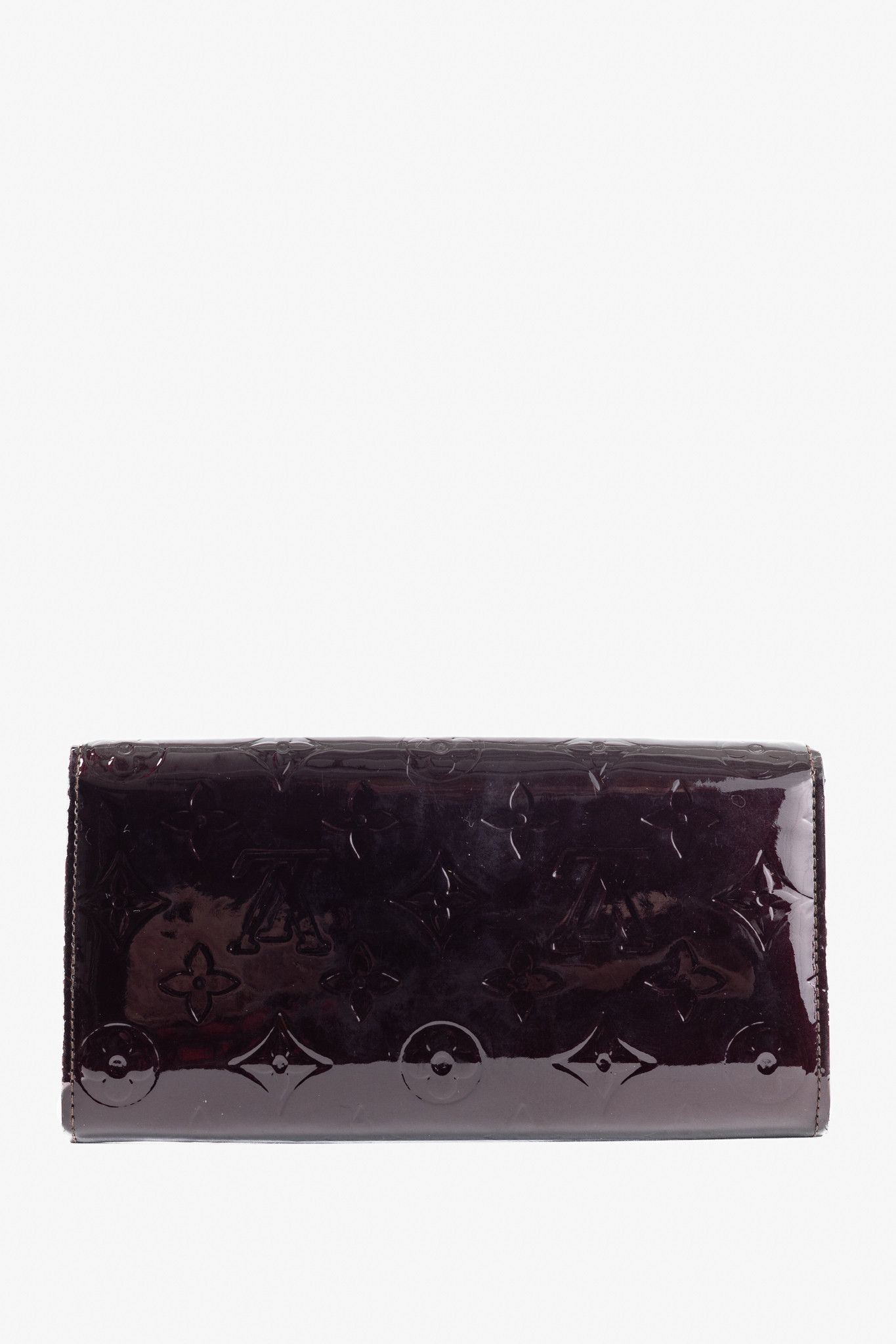 Louis Vuitton Louis Vuitton Sarah Amarante Monogram Vernis Leather Wallet Size ONE SIZE - 4 Thumbnail