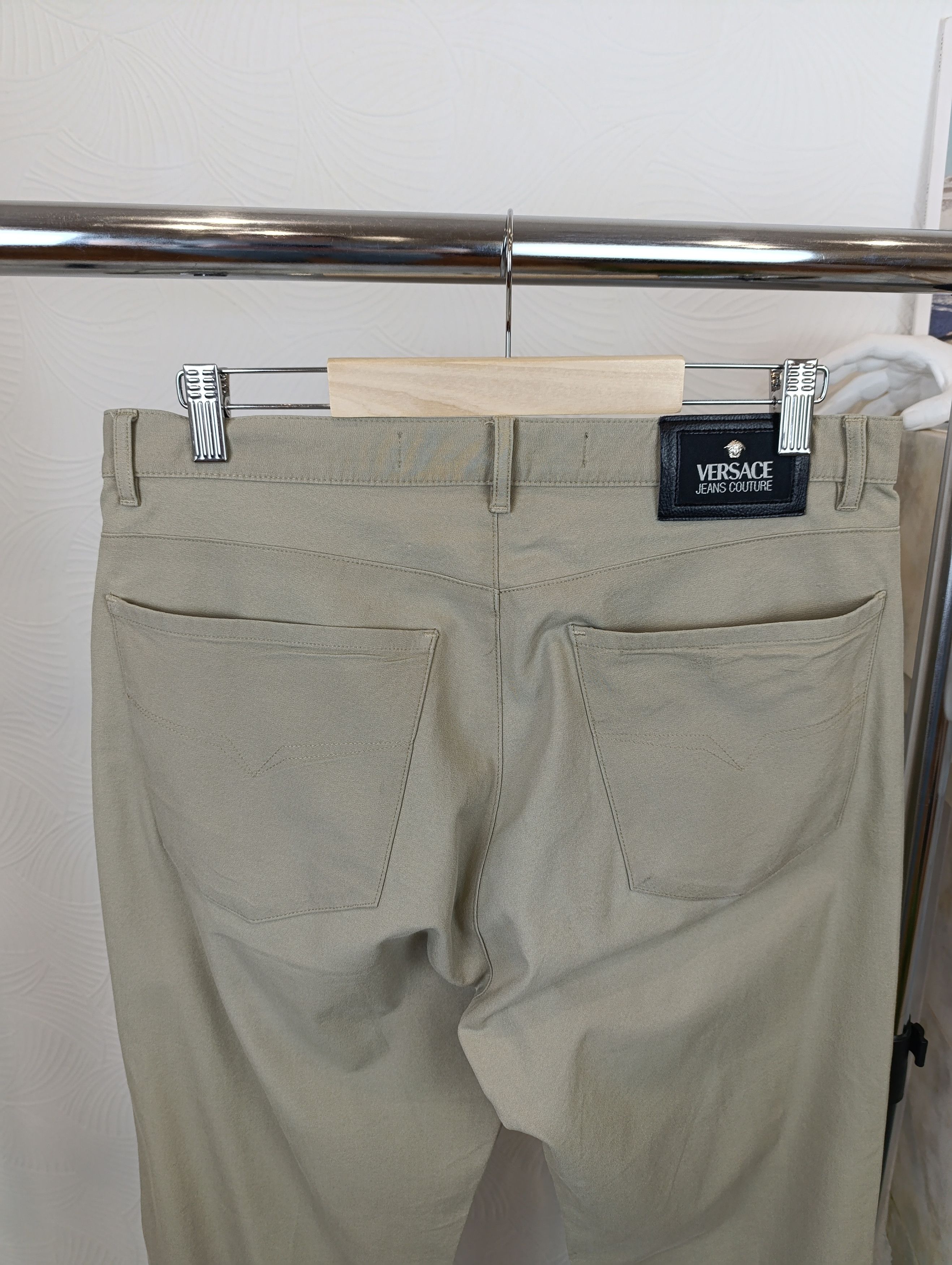 Versace Jeans Couture × Vintage VERSACE JEANS COUTURE VINTAGE MENS STRETCH PANTS Size US 35 - 2 Thumbnail