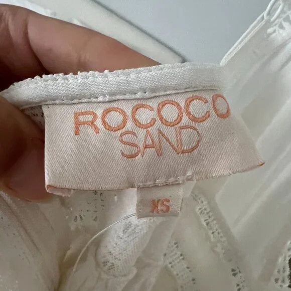 Rococo Sand Rococo Sand TYRA LONG DRESS White Size XS / US 0-2 / IT 36-38 - 3 Thumbnail