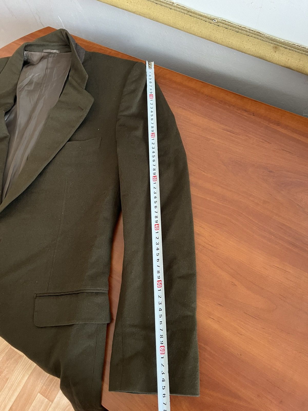 Burberry 70/80’s BURBERRYS WOOL CASHMERE MENS CLASSIC BLAZER JACKET Size 52L - 23 Thumbnail