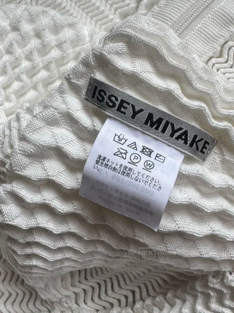 Issey Miyake Issey Miyake White Cardigan Size M / US 6-8 / IT 42-44 - 3 Thumbnail
