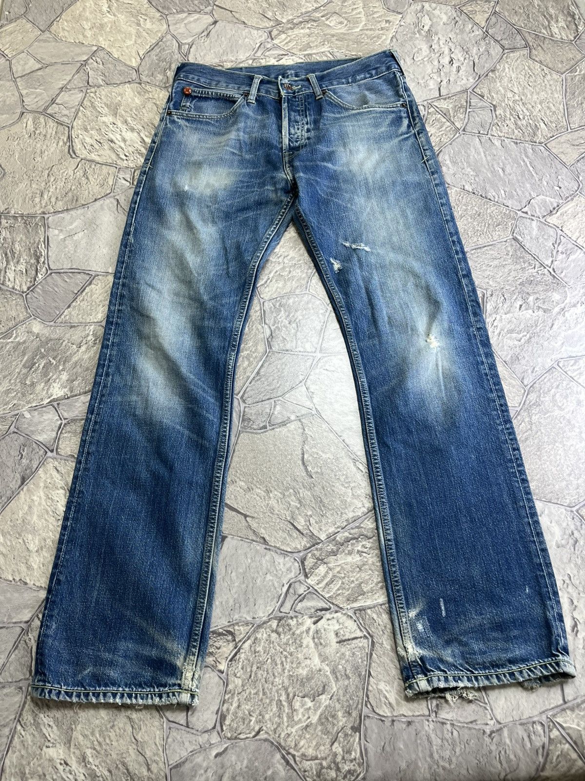 Evisu EVISU Puma embroidered jeans blue Size US 32 / EU 48 - 8 Thumbnail