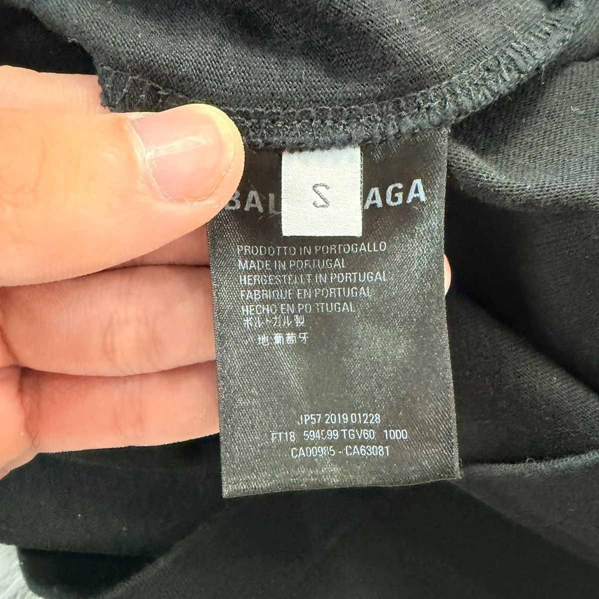 Balenciaga Balenciaga BB Paris logo-embroidered cotton-jersey T-shirt Size US S / EU 44-46 / 1 - 5 Thumbnail
