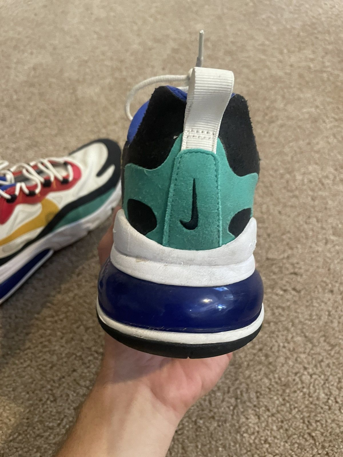 Nike Nike Air Max 270 React Size US 8.5 / EU 41-42 - 9 Thumbnail