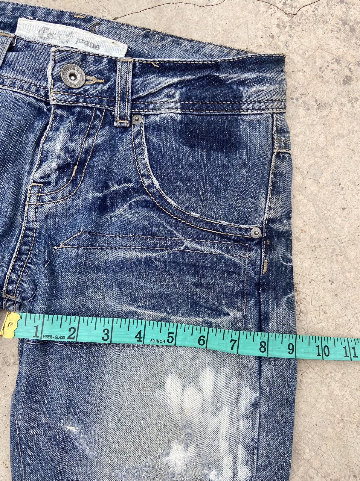 Cook Jeans Cook jeans Distressed denim undercover design reconstructed Size US 29 - 17 Thumbnail