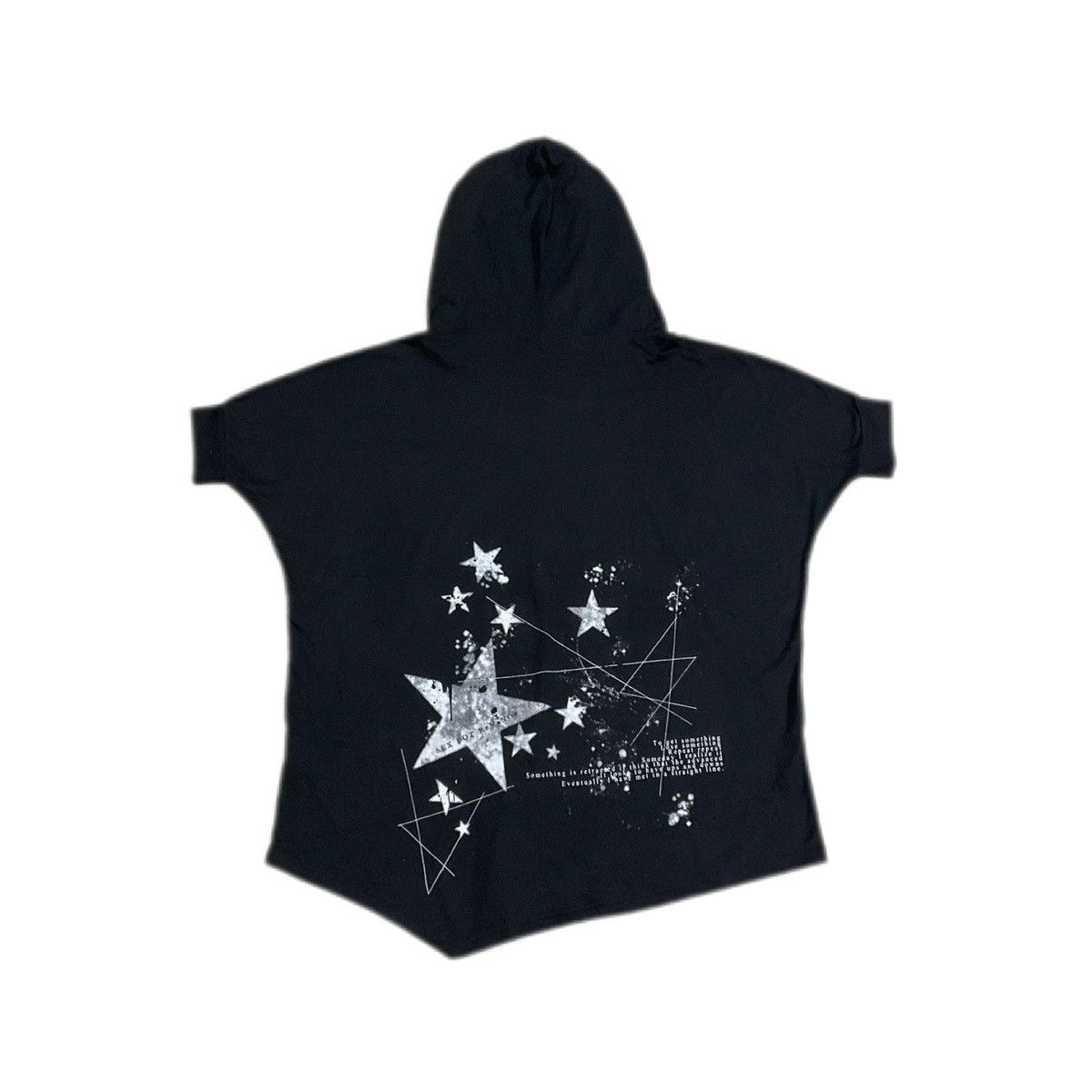 Hysteric Glamour 🔥Sick Y2K Sex Pot Revenge Stars Ninja Hoodie Asymmetric Size US XL / EU 56 / 4 - 6 Thumbnail