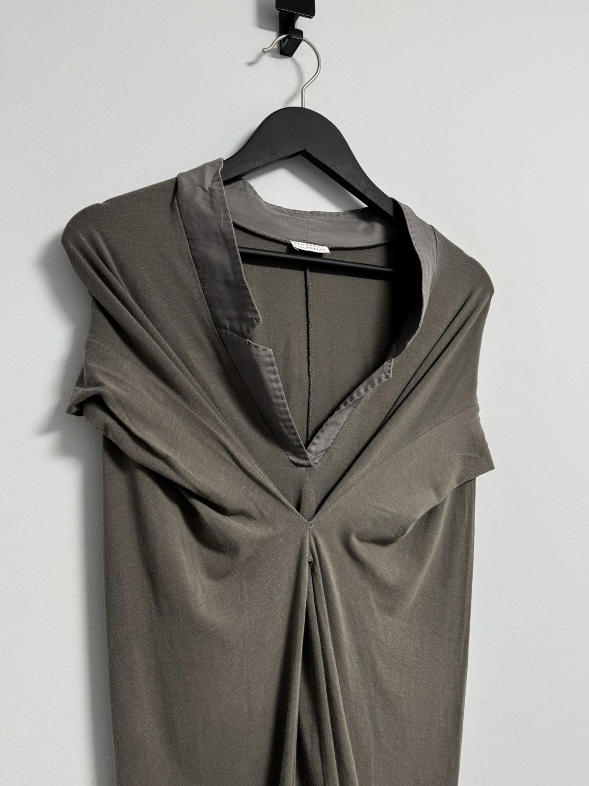 Brunello Cucinelli Brunello Cucinelli Women’s Sleeveless Dress — V-Neck, Midi Size M / US 6-8 / IT 42-44 - 5 Thumbnail