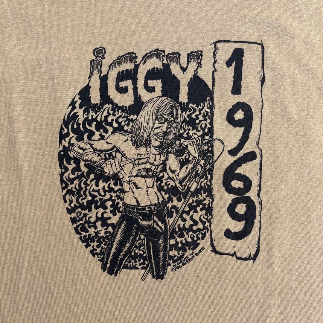 Band Tees Iggy Pop 2001 Vintage Band Concert 1969 Caricature T-Shirt Size US L / EU 52-54 / 3 - 2 Thumbnail