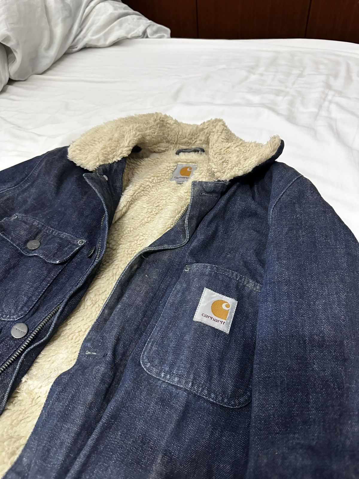 Carhartt Denim x Fur Carhartt Jacket Size US S / EU 44-46 / 1 - 2 Thumbnail