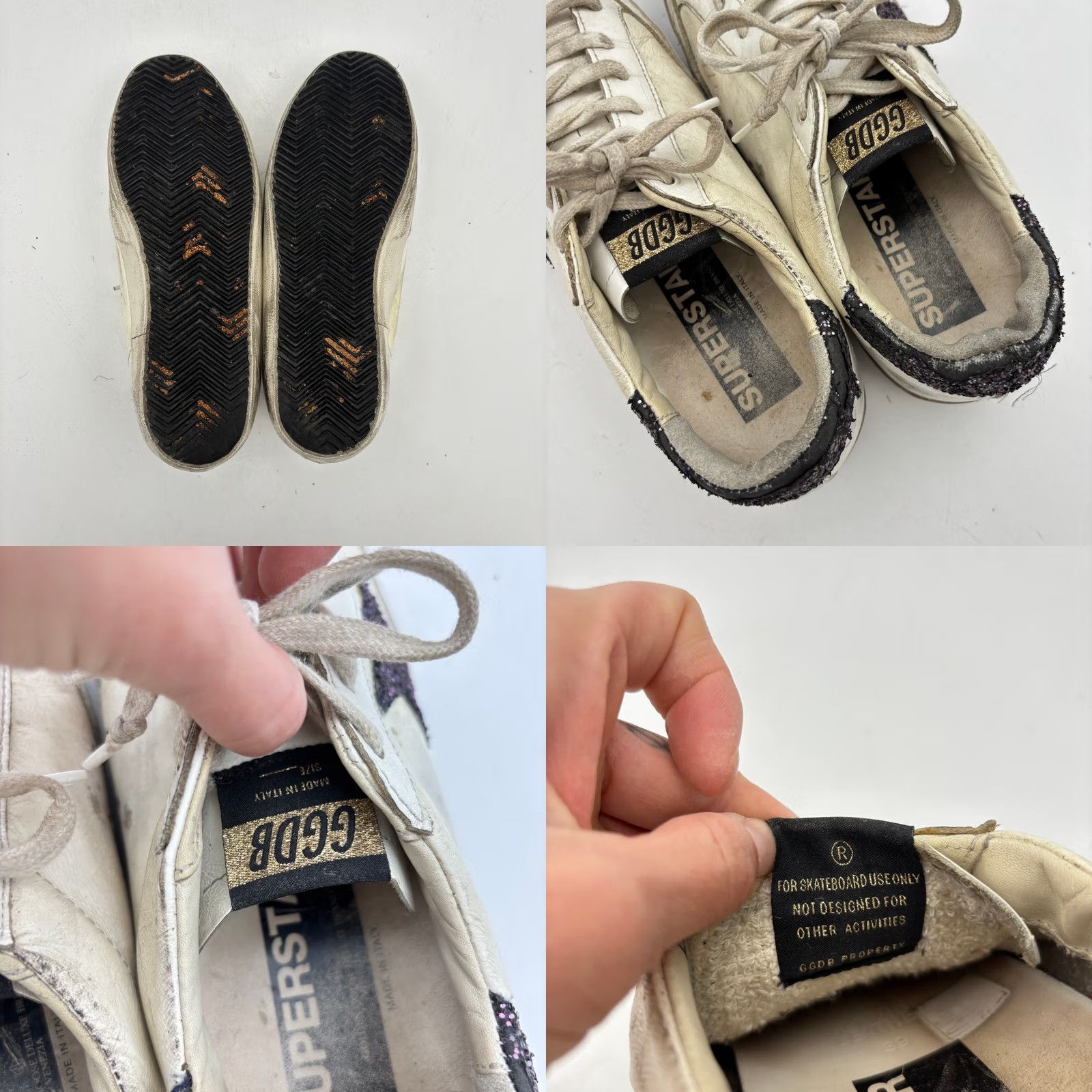 Golden Goose Golden Goose Superstar GGDB Star Low Top Sneakers 39 US 9 Women's Size M / US 6-8 / IT 42-44 - 8 Thumbnail