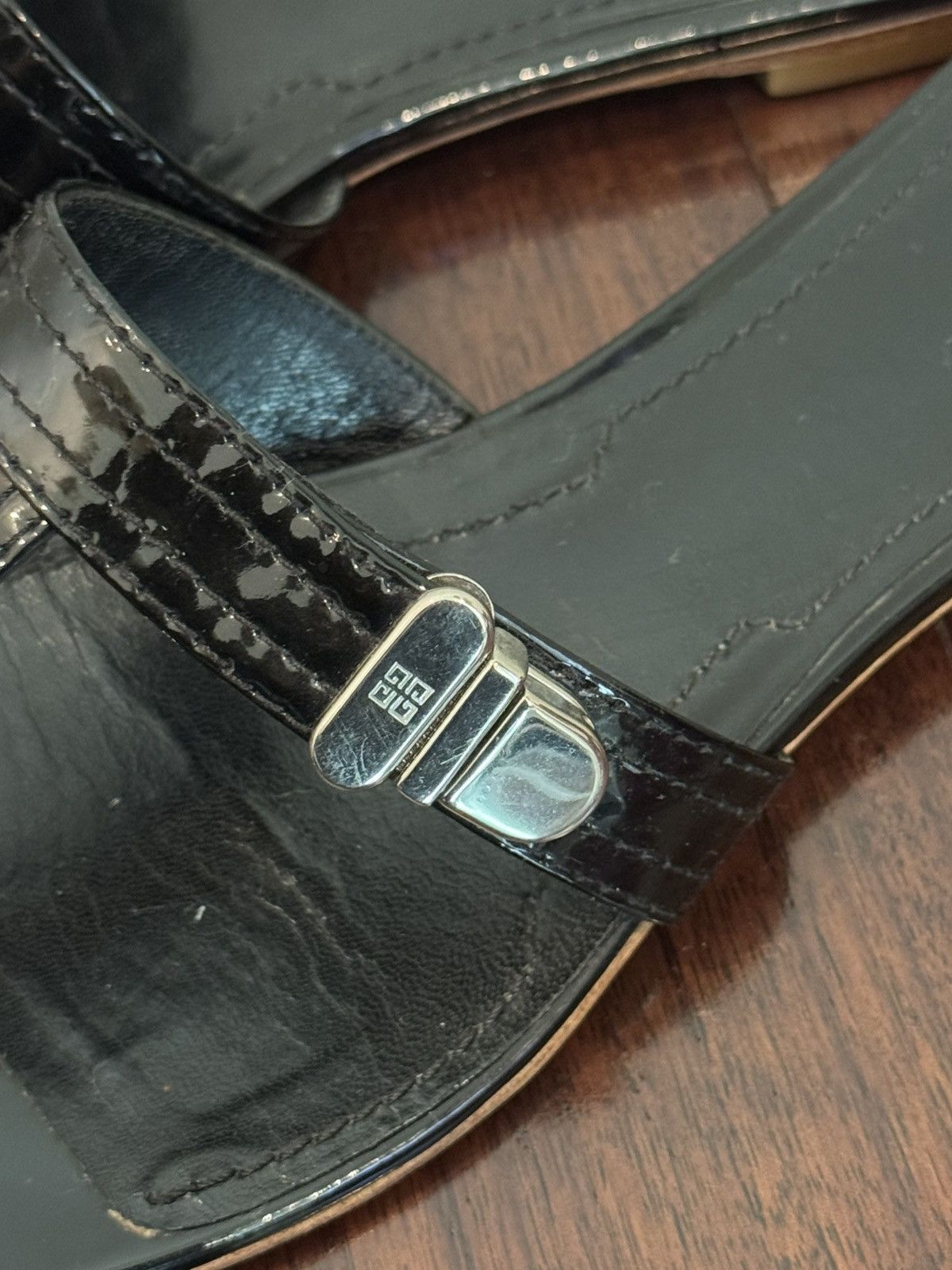 Givenchy Givenchy Black Sandals Size US 6.5 / IT 36.5 - 6 Thumbnail
