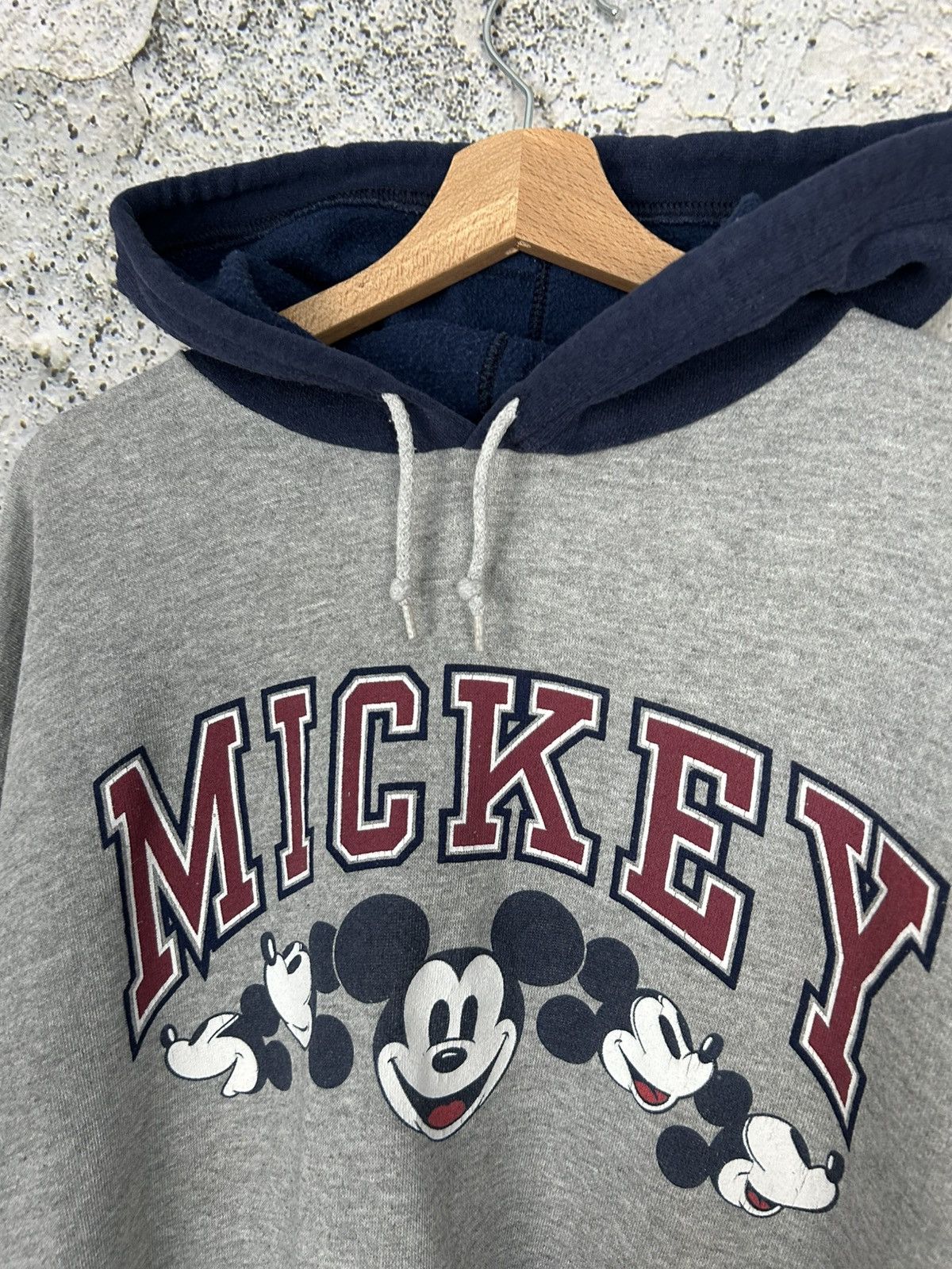 Disney Vintage Disney Mickey Mouse Archive 90s Boxy Hoodie Size US L / EU 52-54 / 3 - 3 Thumbnail