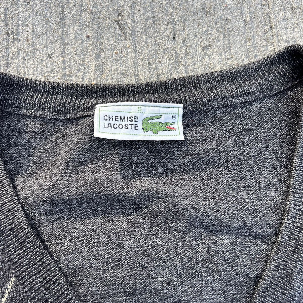 Lacoste × Vintage 90s Gap Knit Tennis Golf Sweater Red Heavy Cotton L Size US L / EU 52-54 / 3 - 5 Thumbnail