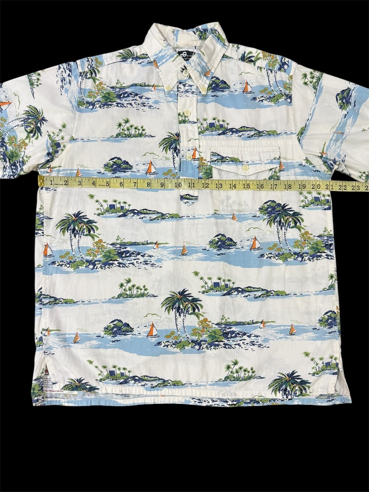 Engineered Garments × Nepenthes 🔥RARE🔥Engineered Garments Nepenthes Hawaii Shirt Half Button Size US S / EU 44-46 / 1 - 9 Thumbnail