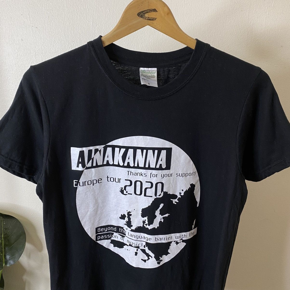 Band Tees Ainakanna Japanese Female Rock Group Europe Tour T Shirt Size US M / EU 48-50 / 2 - 2 Thumbnail