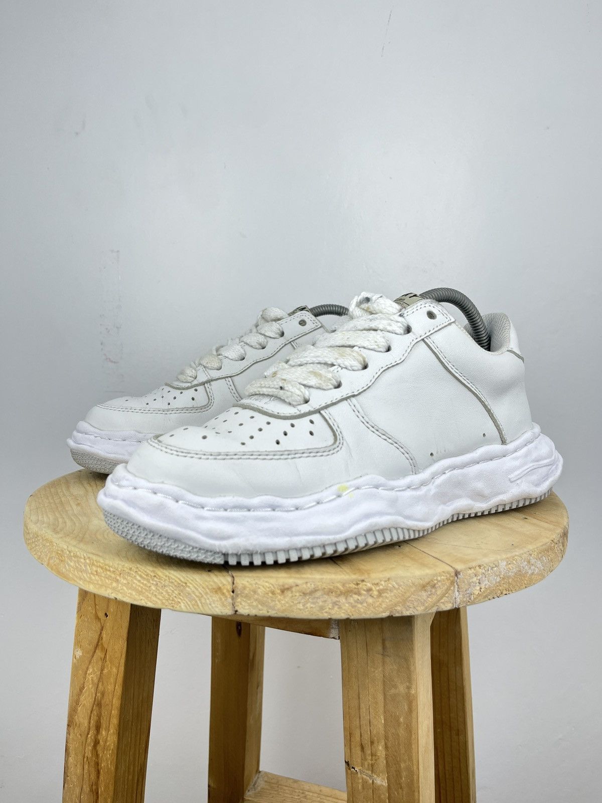 Maison MIHARA YASUHIRO "WAYNE" OG Sole Leather Low-top Sneaker Size US 7 / EU 40 - 5 Thumbnail