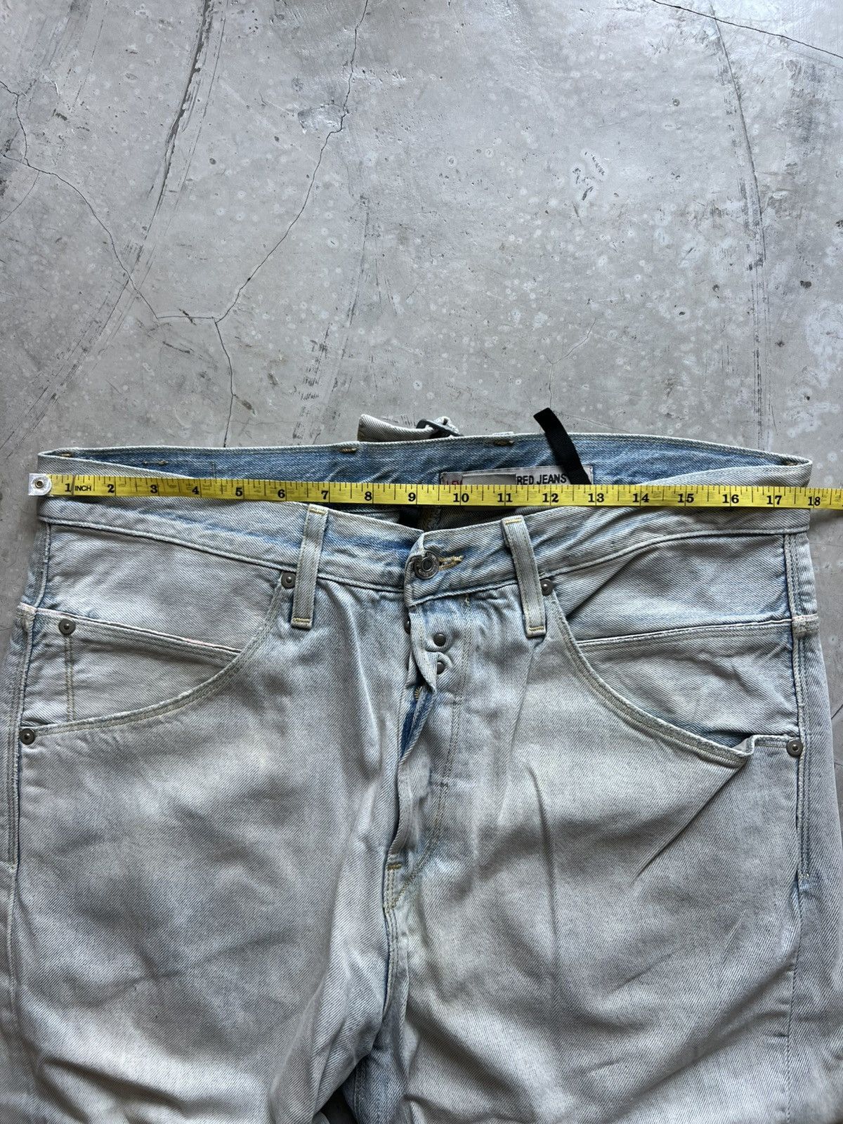 Levi's Levis Engineered Jeans Buckle Back Tag W33 Actual 35x34 Size US 33 - 9 Thumbnail