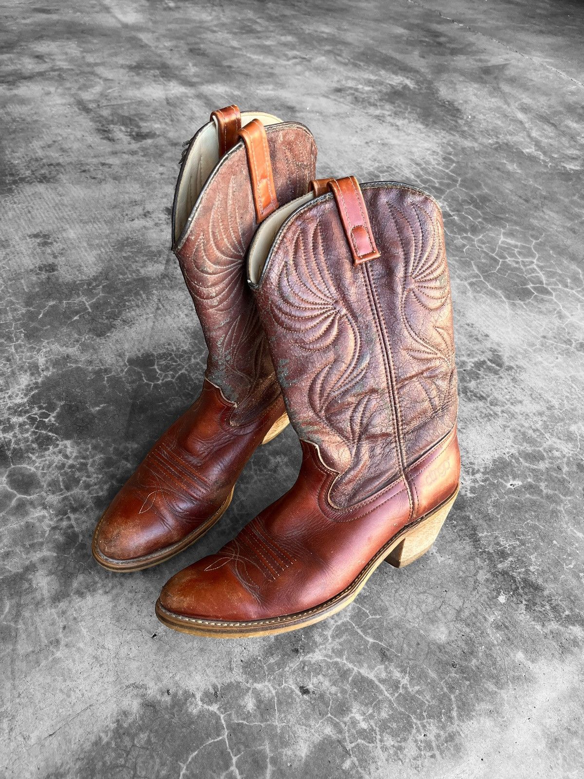 Vintage Vintage 70’s Made in USA Cowboy Boots Size US 10 / EU 43 - 1 Thumbnail