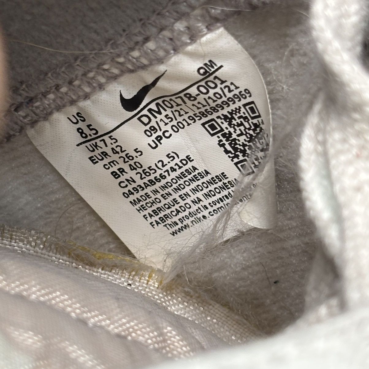 Nike Nike Blazer Mid '77 PRM Light Bone Coconut Milk Men's Sz 8.5 Size US 8.5 / EU 41-42 - 10 Thumbnail
