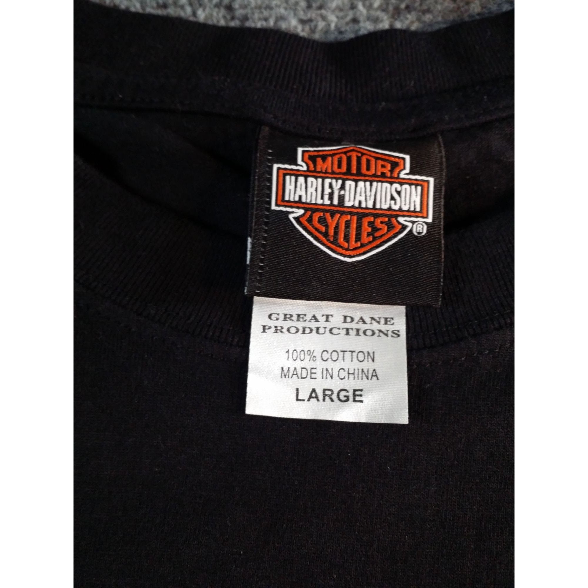 Harley Davidson Harley Davidson Tshirt Men Sz L Bahamas Black Double Sided B Size US L / EU 52-54 / 3 - 5 Thumbnail