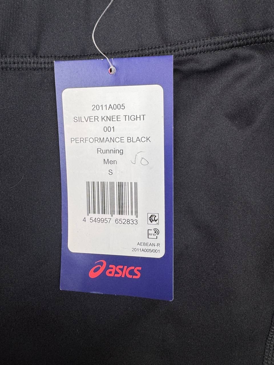 Asics Asics Women NWT Silver Knee Tight Capri Leggings Performance Size 25" / US 0 / IT 36 - 4 Thumbnail