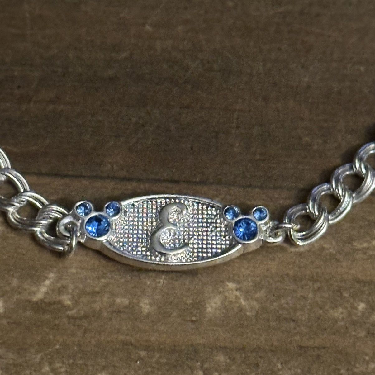 Disney Disney initial letter E chain bracelet Size ONE SIZE - 6 Thumbnail