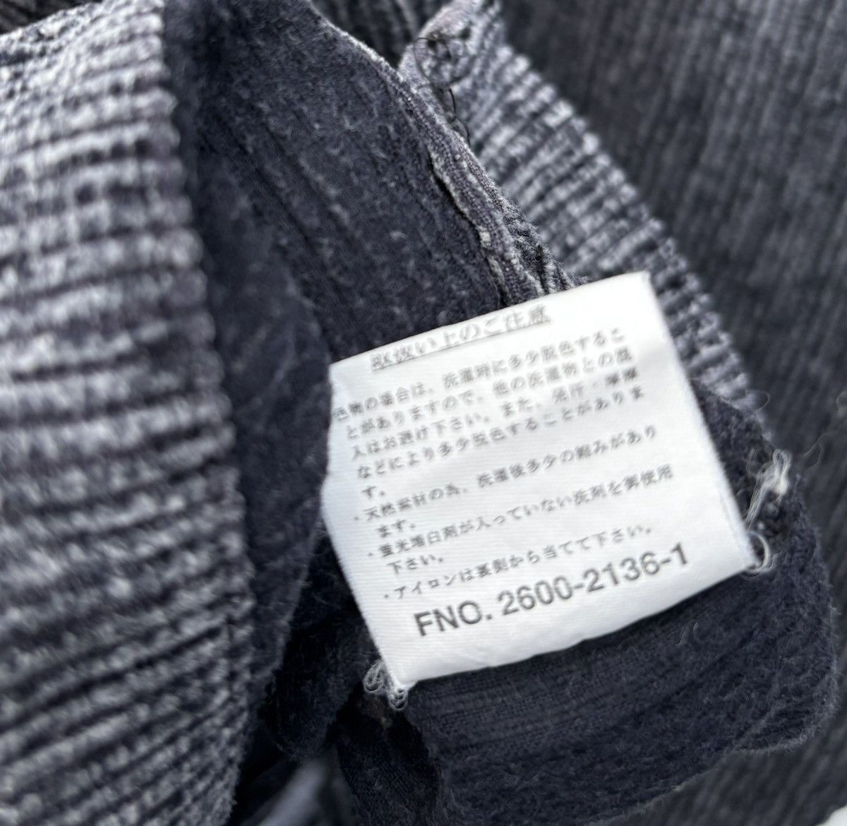 Sports Specialties Lucky Strike Motorsport Dark Grey Corduroy Jacket Size US M / EU 48-50 / 2 - 9 Thumbnail