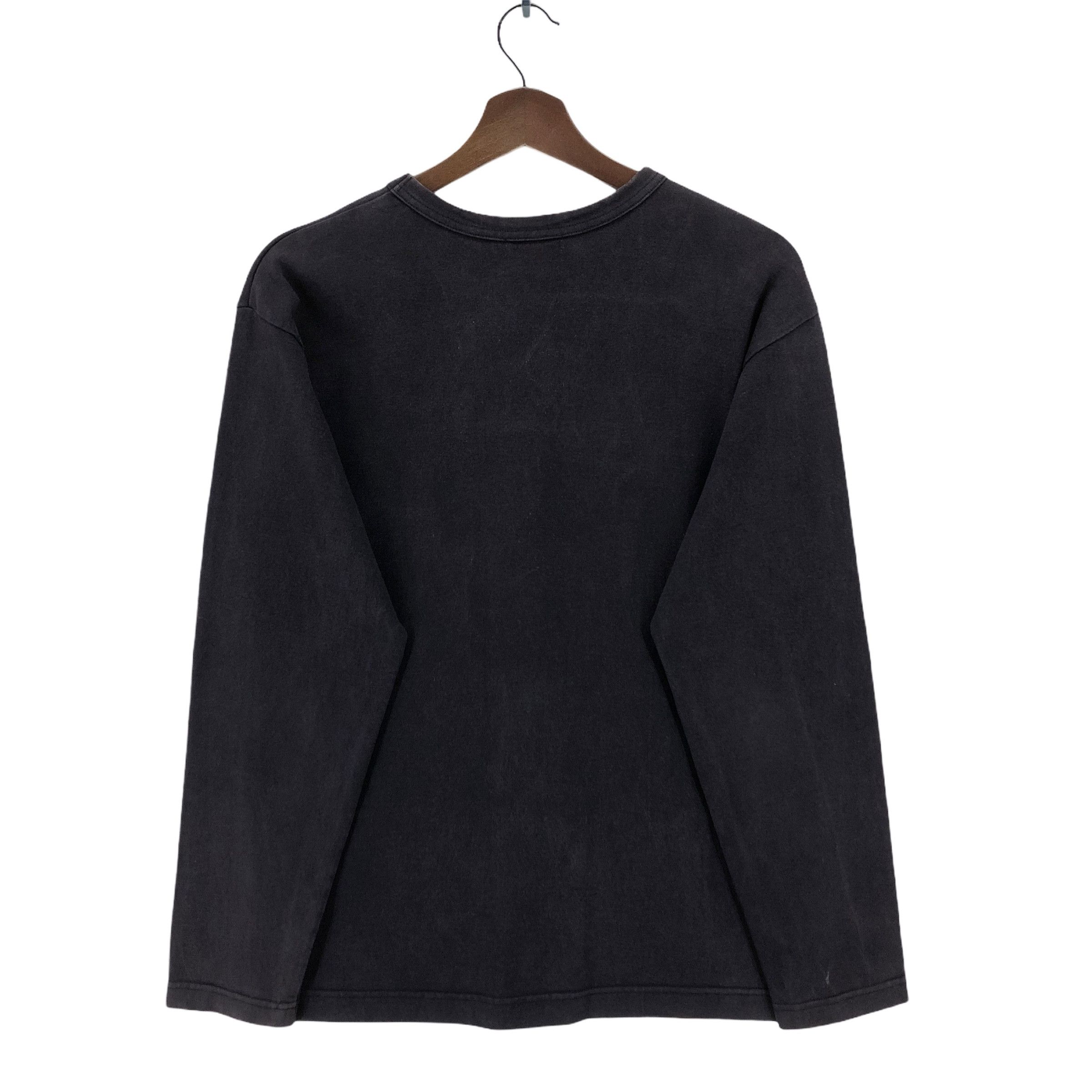 Comme des Garcons Homme Comme des Garcons Homme Black Long Sleeve T-shirt Size US S / EU 44-46 / 1 - 6 Thumbnail