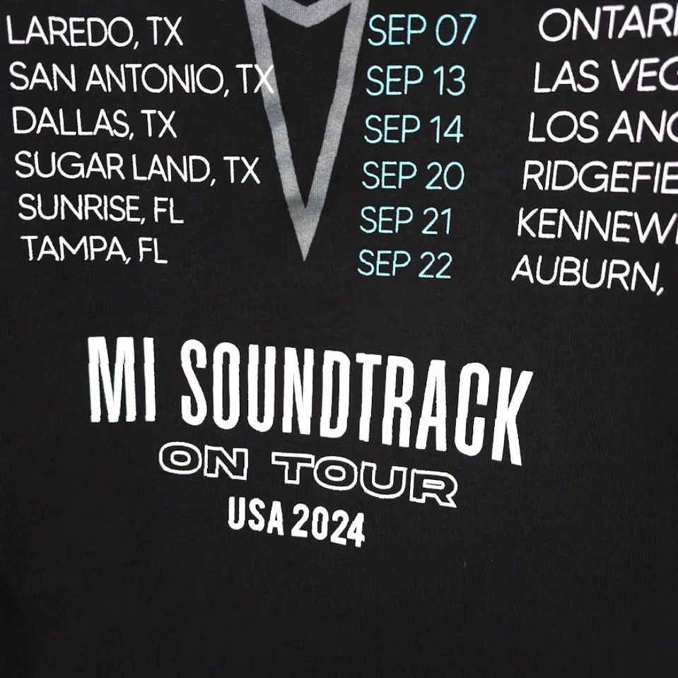 Vintage Gloria Trevi T Shirt Mens Medium Black Inocente Album Tour Made In USA Bullseye Shirt Mens Black Inocente Tour Music Mexico 90s? Size US M / EU 48-50 / 2 - 7 Thumbnail