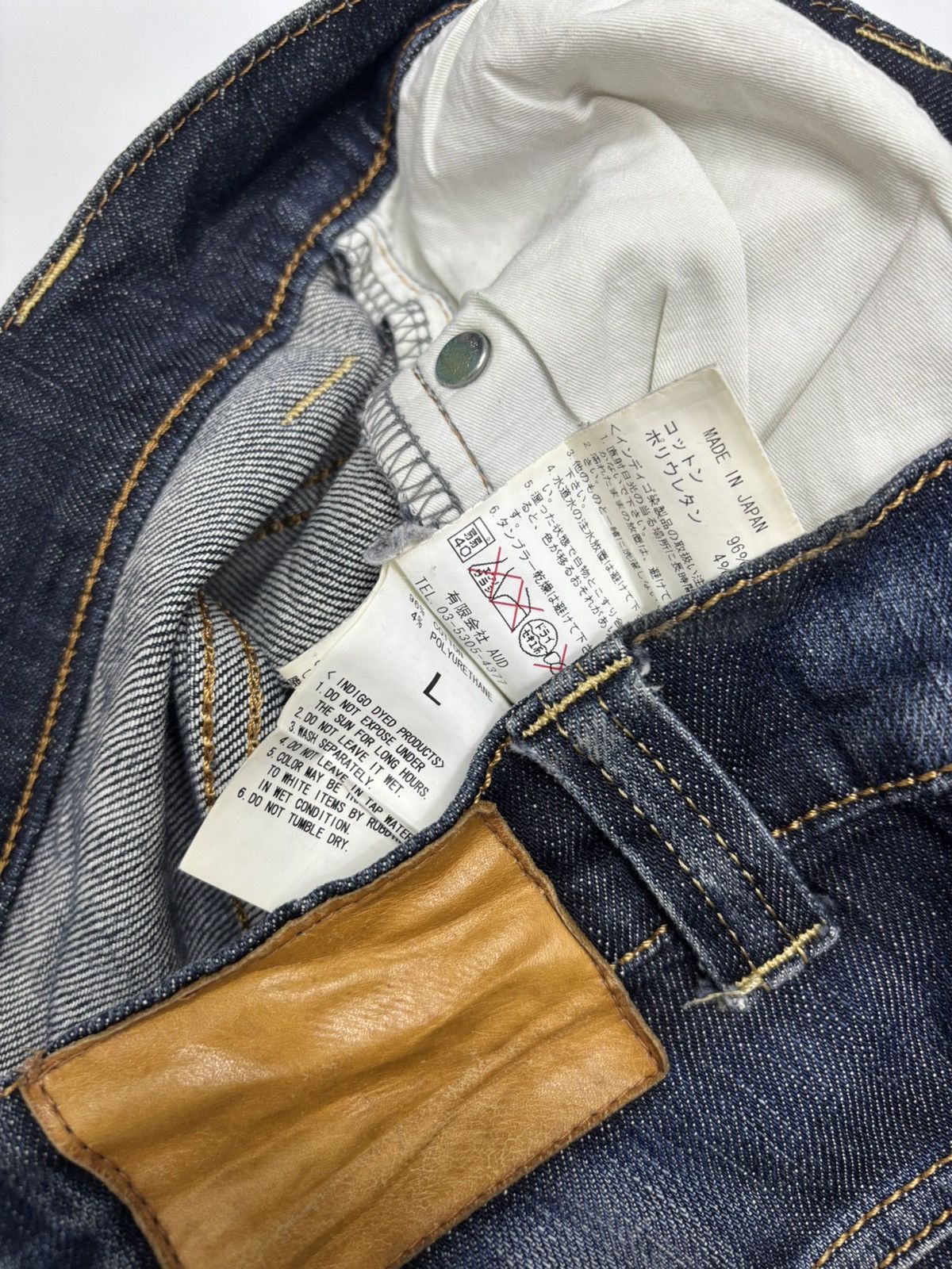14th Addiction × Isamu Katayama Backlash × KMRii Audience Japan Denim Clawmark Distressed Denim jeans Size US 30 / EU 46 - 12 Thumbnail
