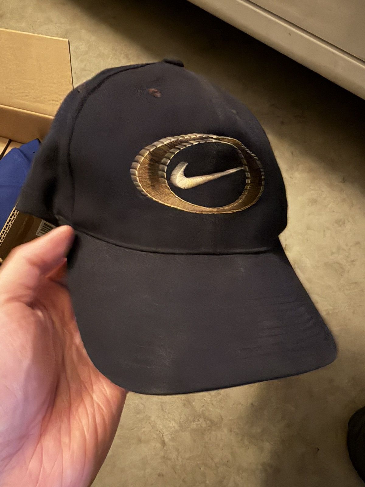 Nike Rare Nike Hat Vintage Size ONE SIZE - 1 Thumbnail