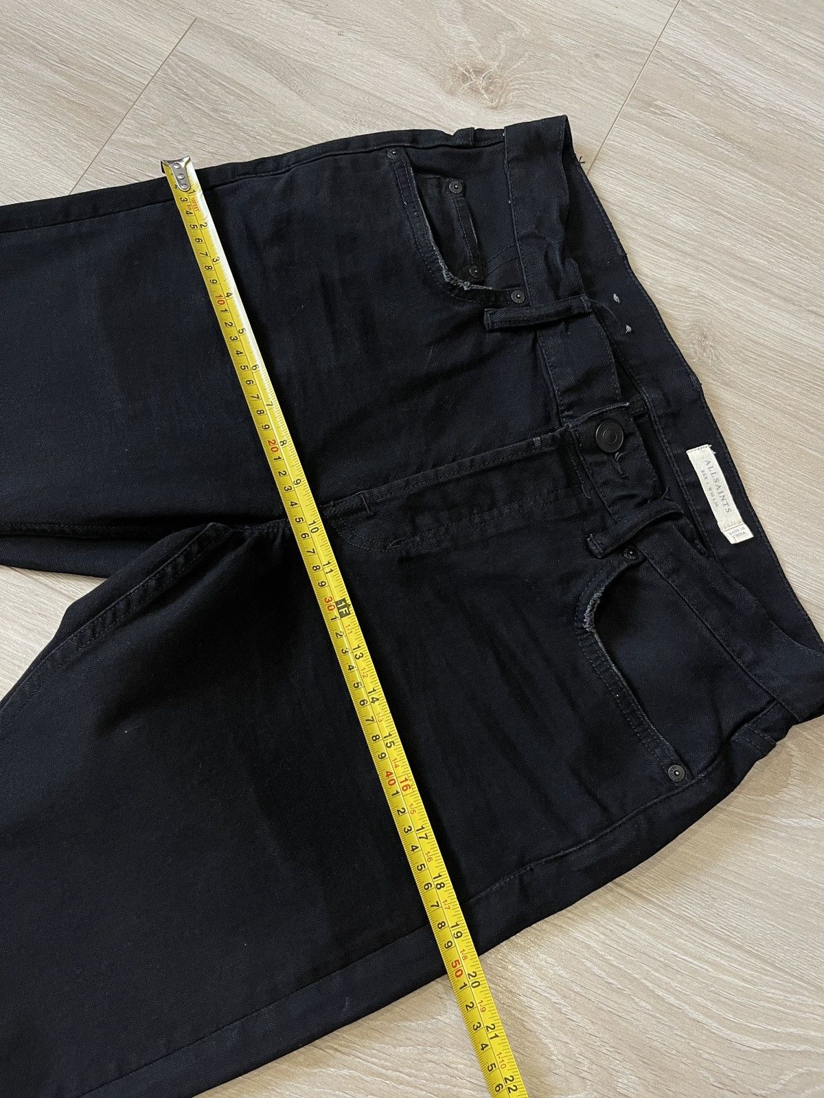 Allsaints Allsaints men’s black denim jeans 30 Size US 30 / EU 46 - 11 Thumbnail