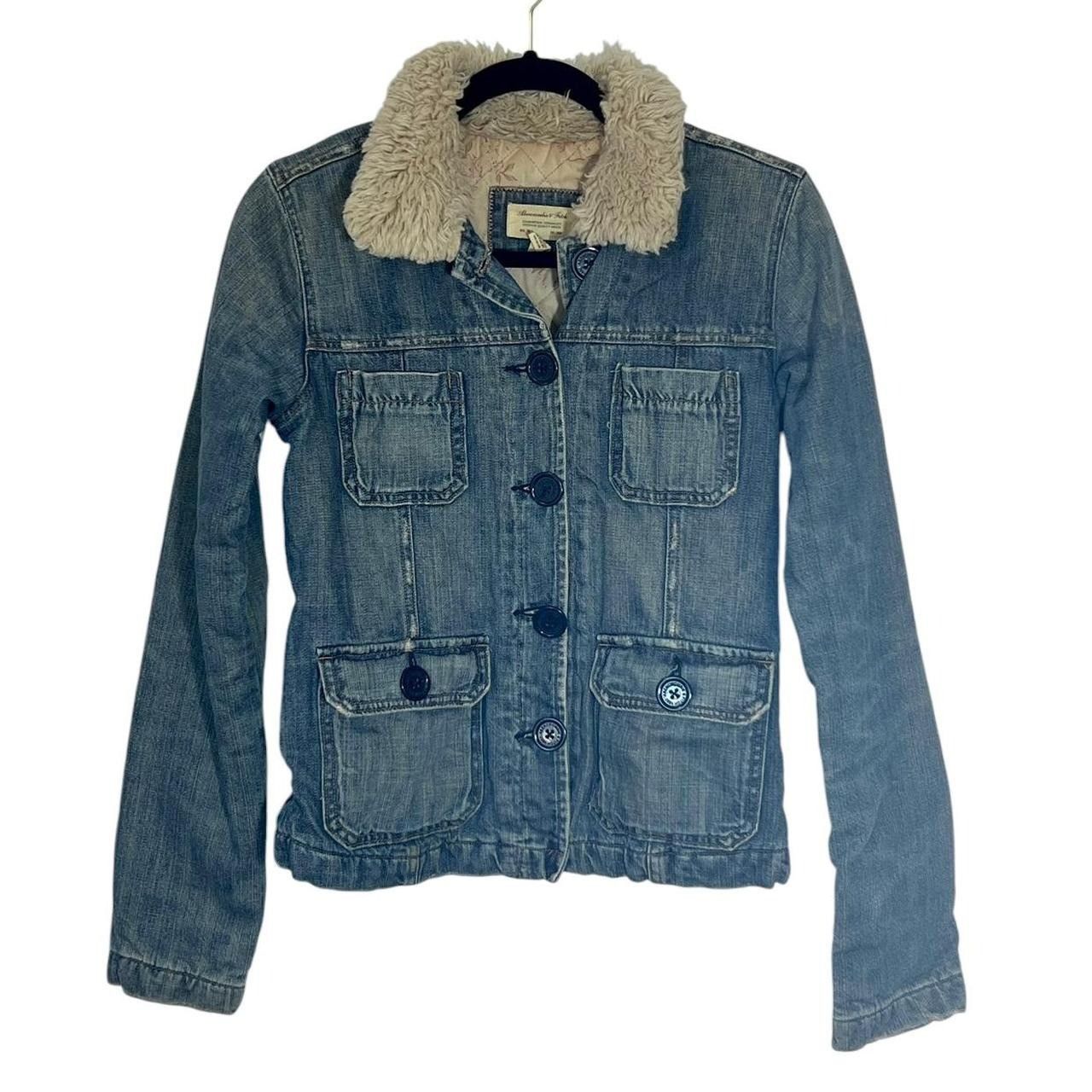 Abercrombie & Fitch Vintage Abercrombie & Fitch Denim Jacket Size S / US 4 / IT 40 - 1 Thumbnail